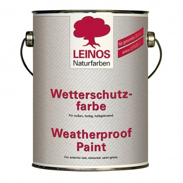 Leinos Nr. 850 Wetterschutzfarbe auf Ölbasis 2,50l