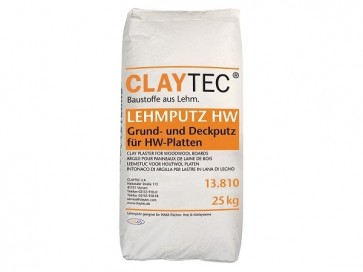 Claytec Lehm-Oberputz SanReMo, trocken, 25kg Sackware