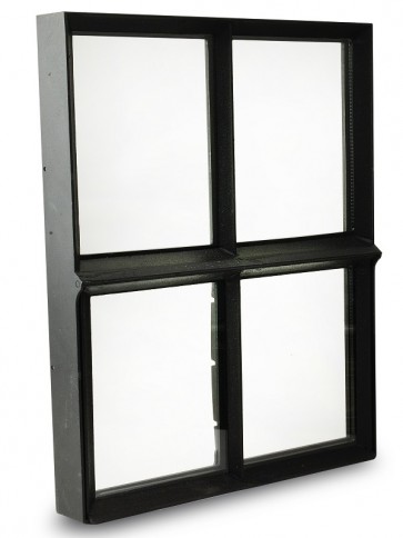 Fenster Metall Doppelverglasung 40 x 50cm