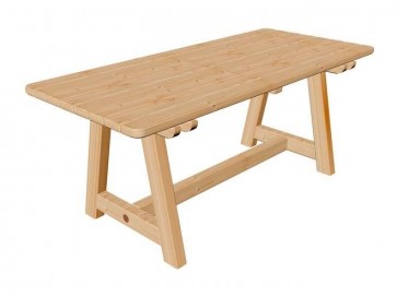Gartentisch aus Lärche, 178x79,5x75cm
