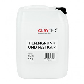 Claytec Tiefengrund und Festiger 10l