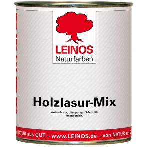 Leinos Nr. 262 Holzlasur-MIX außen 0,75l 8 Blautöne